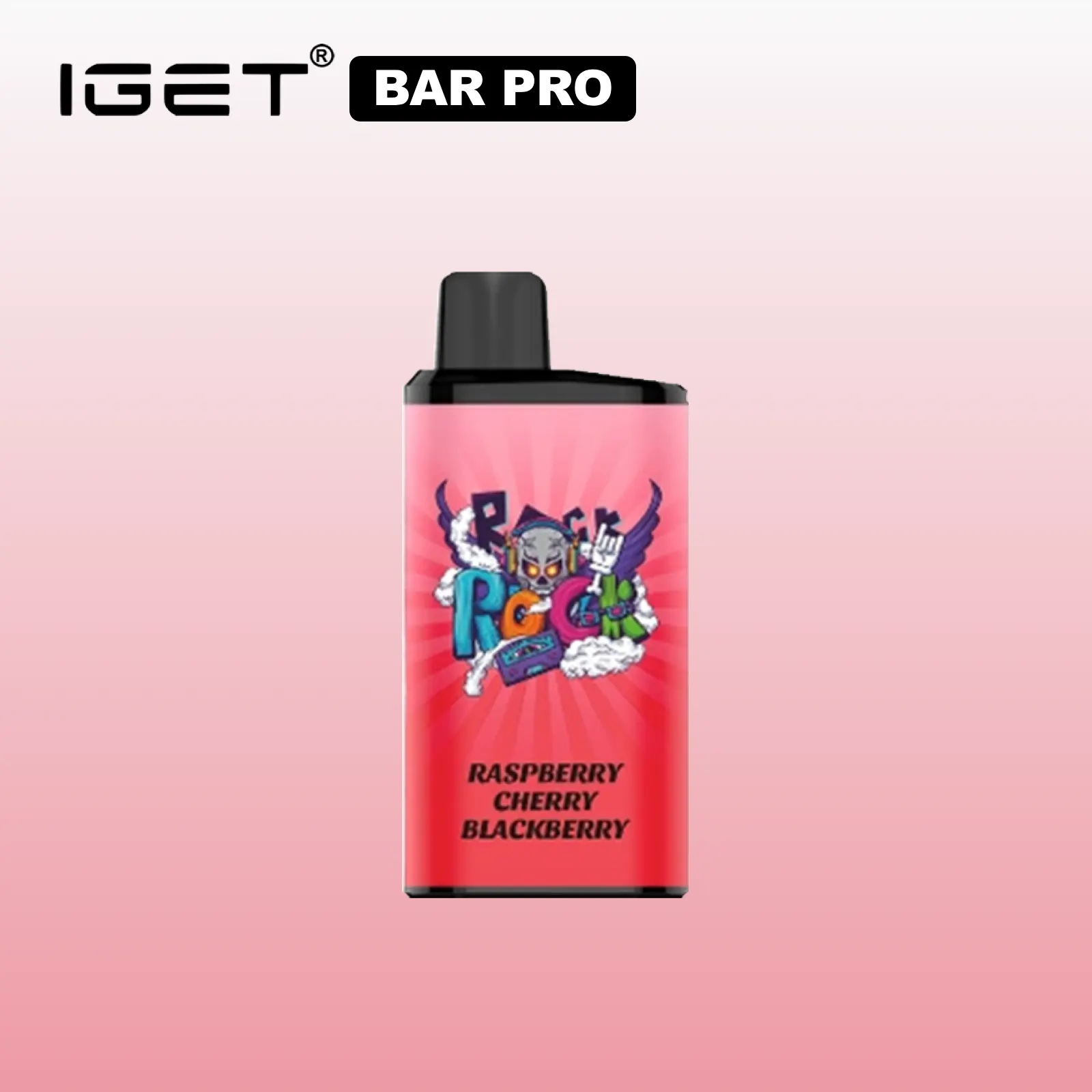 IGET BAR PRO Rashberry cherry blackberry (1pcs)