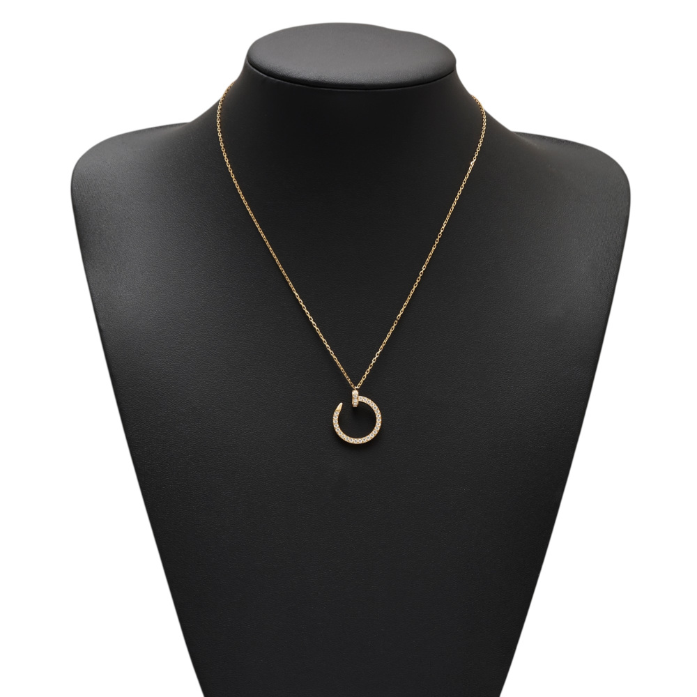 Cartier Juste un Clou Necklace 18K Yellow Gold Diamond B7224511
