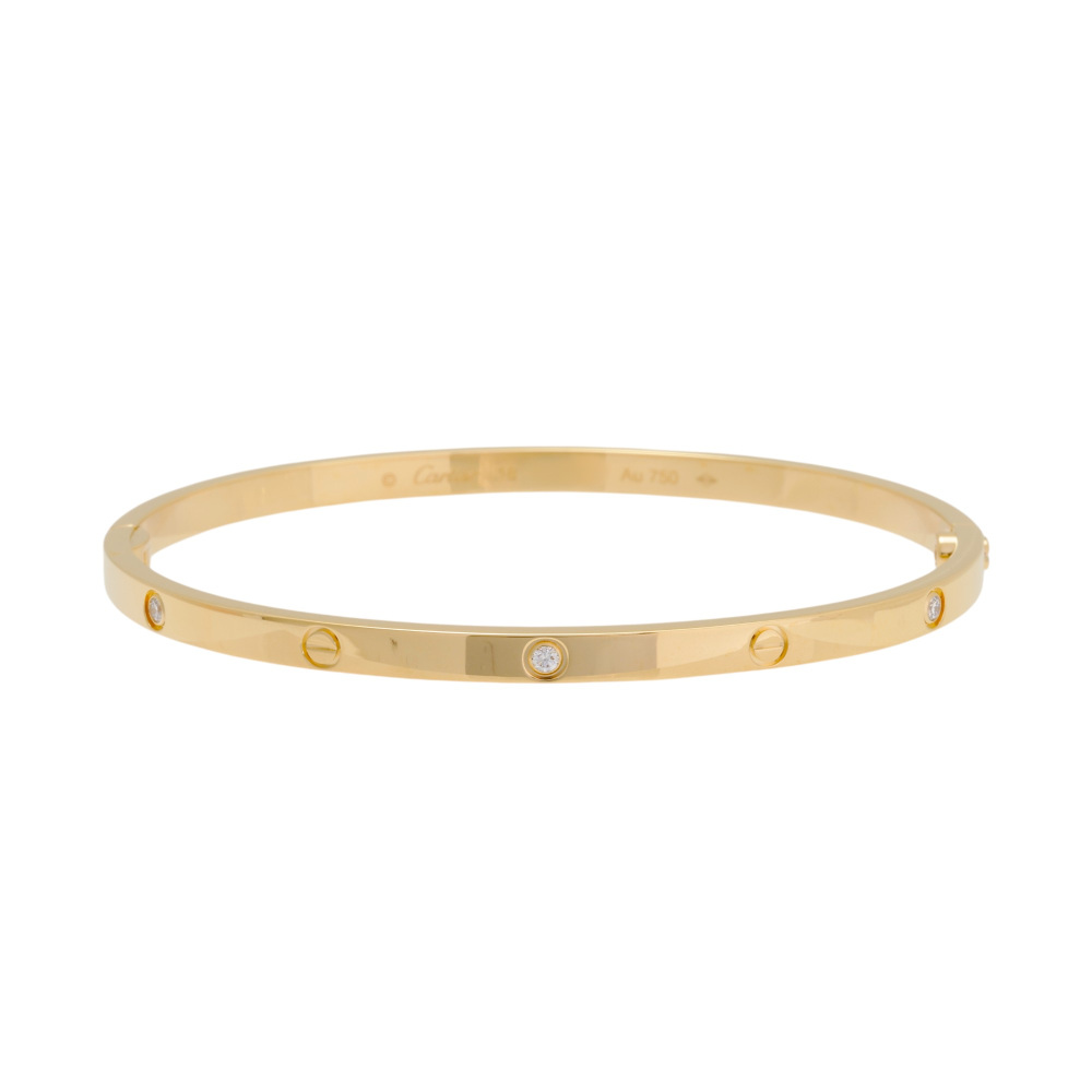 Cartier Love Sm Bracelet 18K Yellow Gold Diamond B6047200