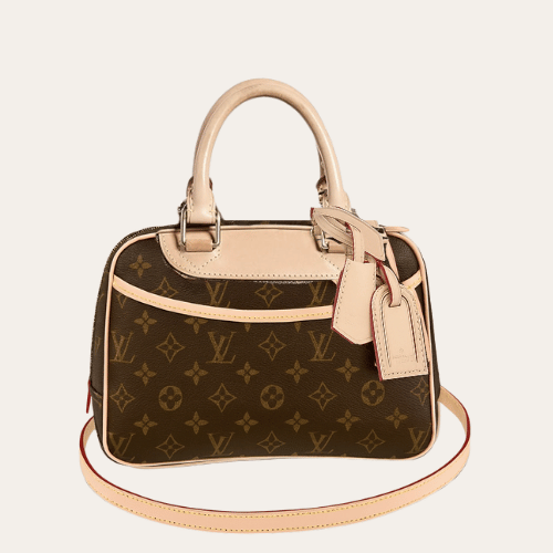 Louis Vuitton Deauville BB Monogram Brown 11 Inches