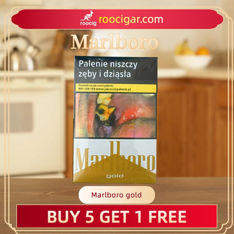 Marlboro gold Box(Poland) - Roo Cigs
