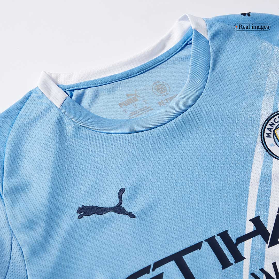 Manchester City Home Long Sleeve Jersey 2025/26