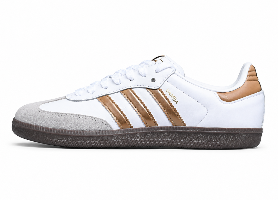 Adidas Originals Samba Og White/Grey/Brown JH8796