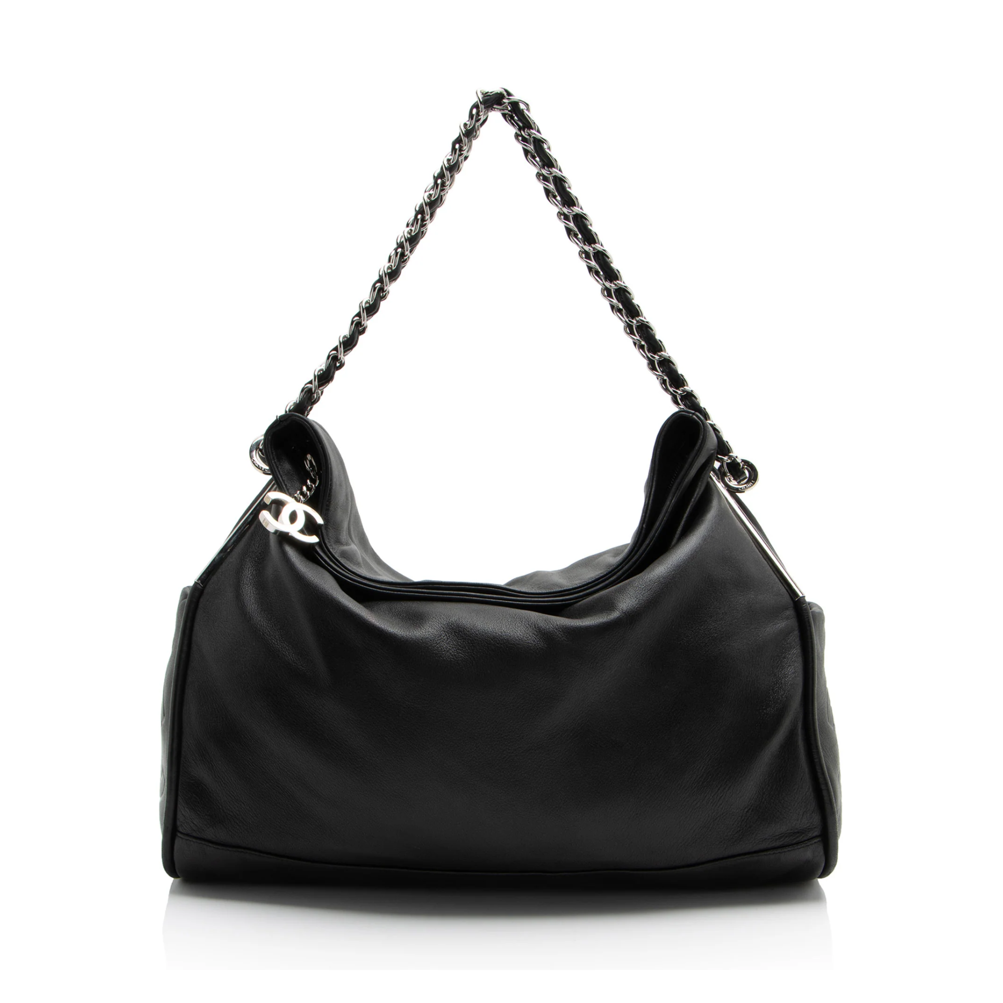 Chanel Black Quilted Ultimate Soft Bag 31.75cm