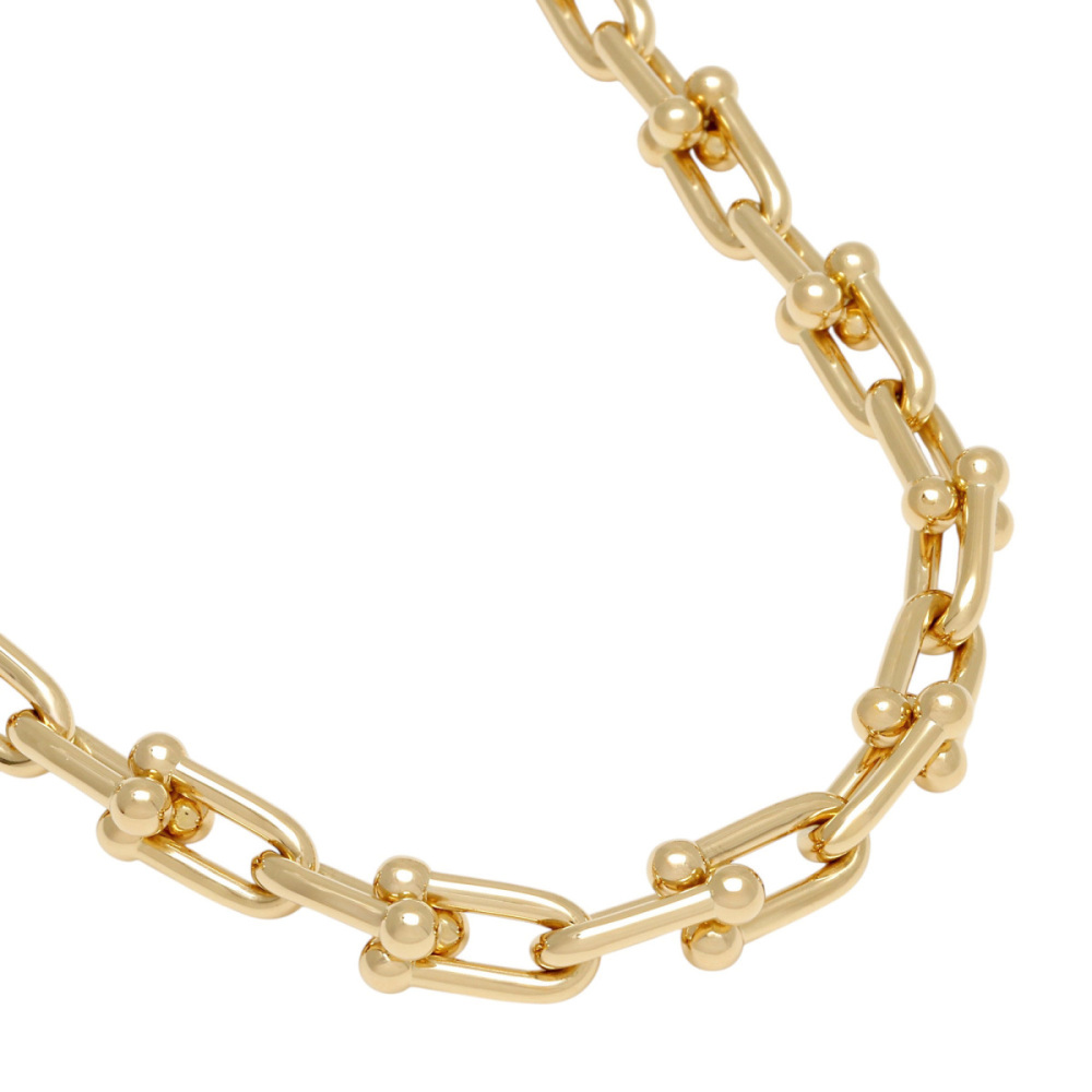 Tiffany & Co. Hardware Link Necklace 18K Yellow Gold 70751119