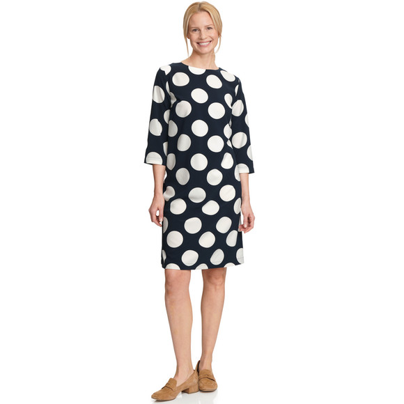Gina Benotti Damen Kleid mit Punkte-Allover