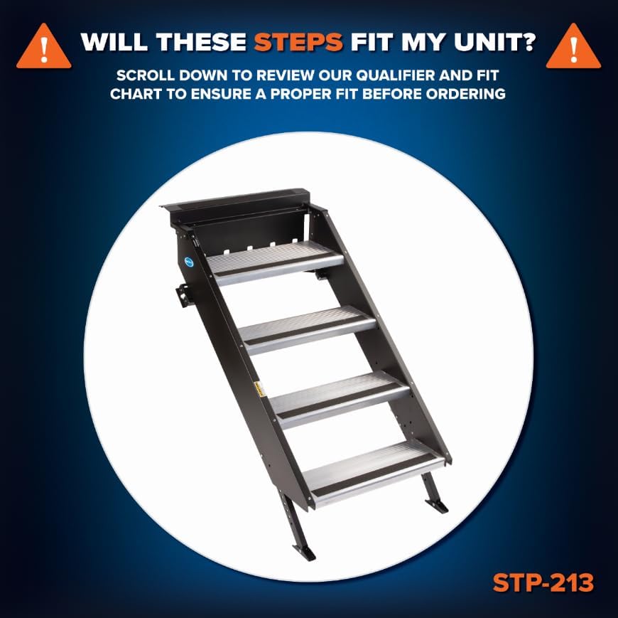STP-213 Step Above 2nd Generation RV Entry Step