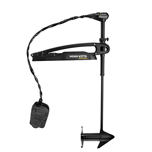 Minn Kota 1368560 Maxxum 70/SC Bow-Mount Trolling Motor with Foot Control and Bowguard (70-lb. Thrust, 42