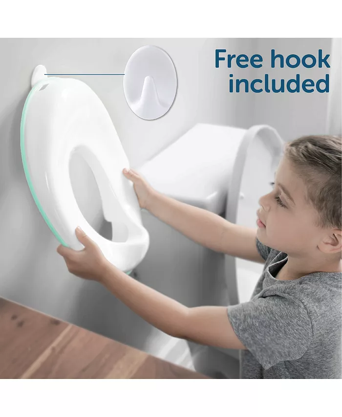 Jool Baby Potty Training Seat - Splash Guard, Non-Slip and Free Storage Hook - Unisex