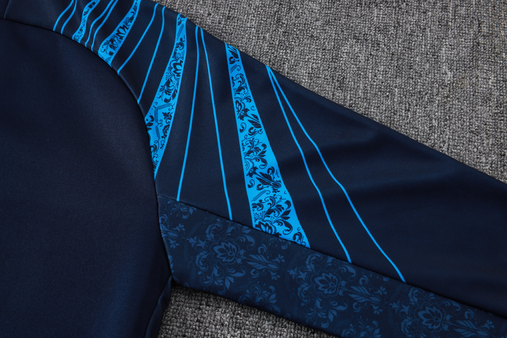 Adult/ Kids 2526 Napoli Full zipper Training Suit Dark Blue 4