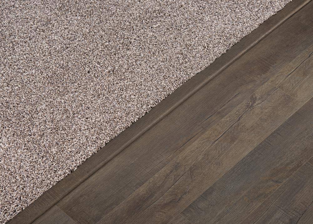 SmartCore 1.38-in x 94.49-in Savannah Oak Plastic Floor Threshold in Brown | LMTSU00605