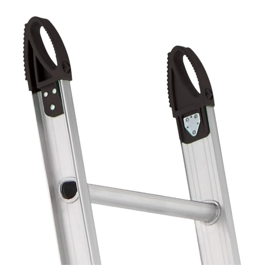 Louisville Ladder 16FT Aluminum Extension, 15′ Reach, 225 lbs Load Capacity, W-2222-16PG
