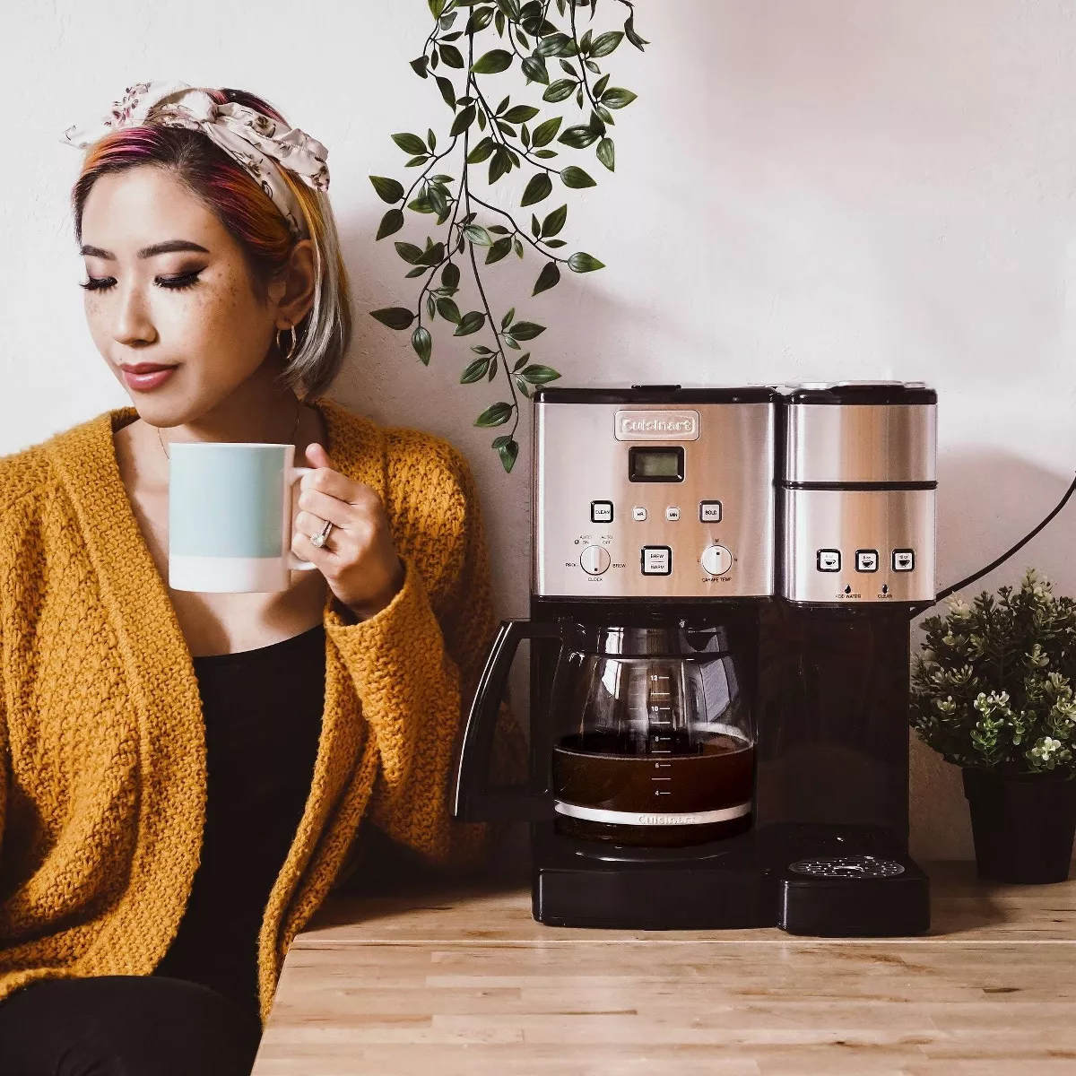 Cuisinart Coffee Center 12 Cup Coffeemaker and Single-Serve Brewer – SS-15P1