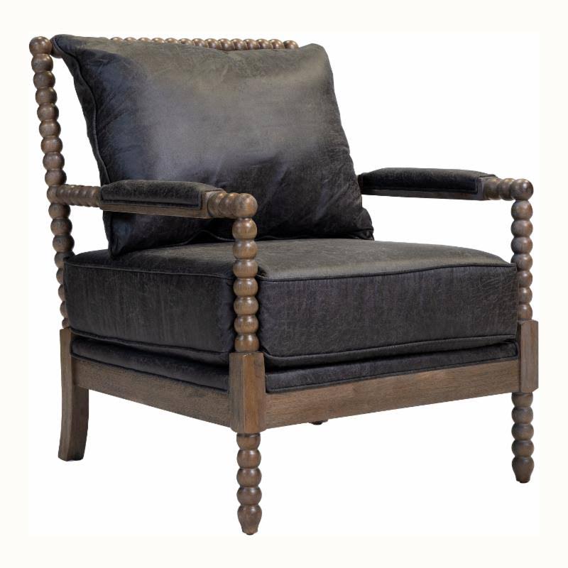 Furniture of America FEI Accent Chair Gray