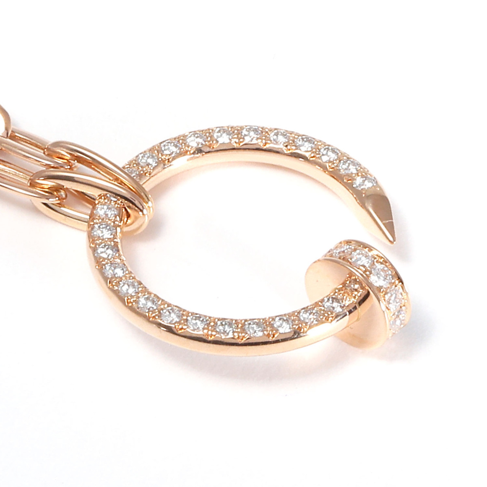 Cartier Juste un Clou Necklace 18K Rose Gold Diamond N7413500
