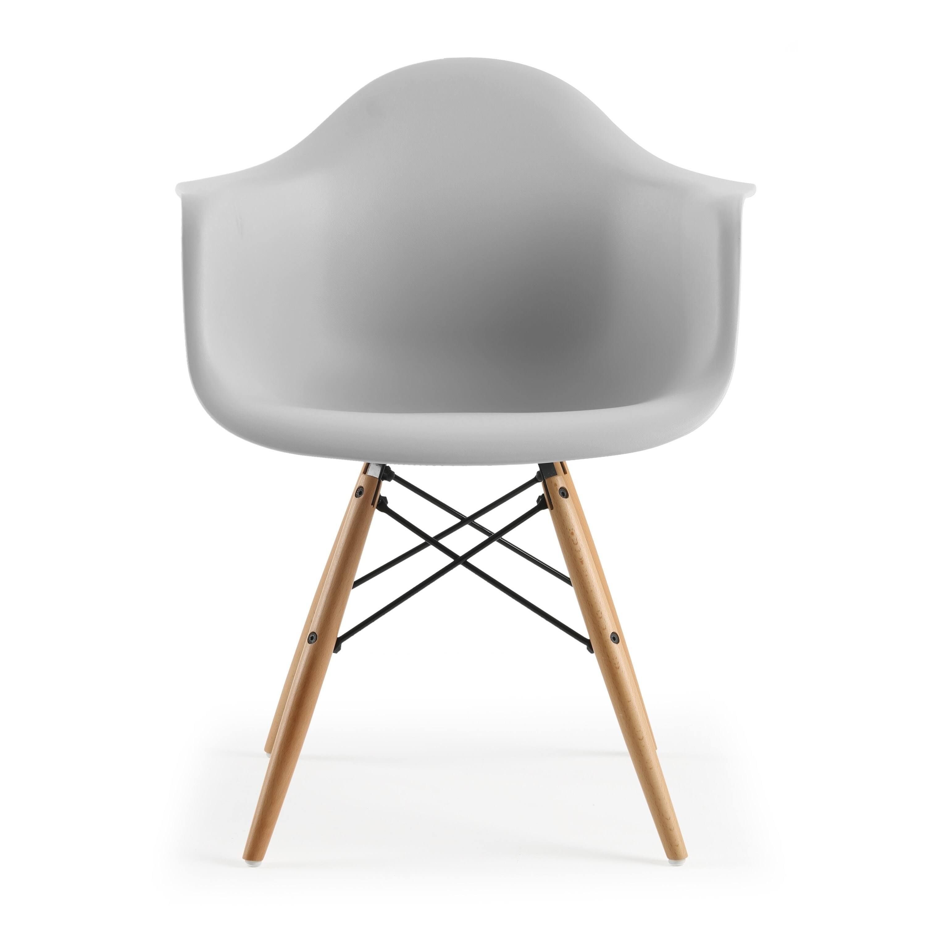 Poly and Bark Vortex Arm Chair - White