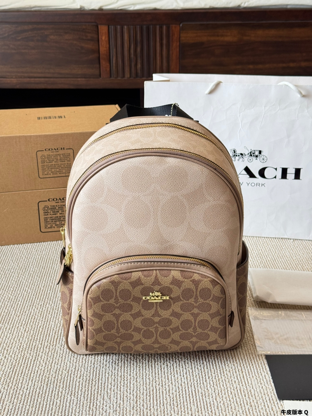 Coach classic medium Court backpack - cnluxepick
