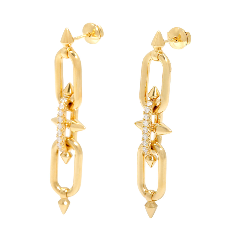 Tiffany & Co. Titan By Pharrell Williams Earrings 18K Yellow Gold 73471338
