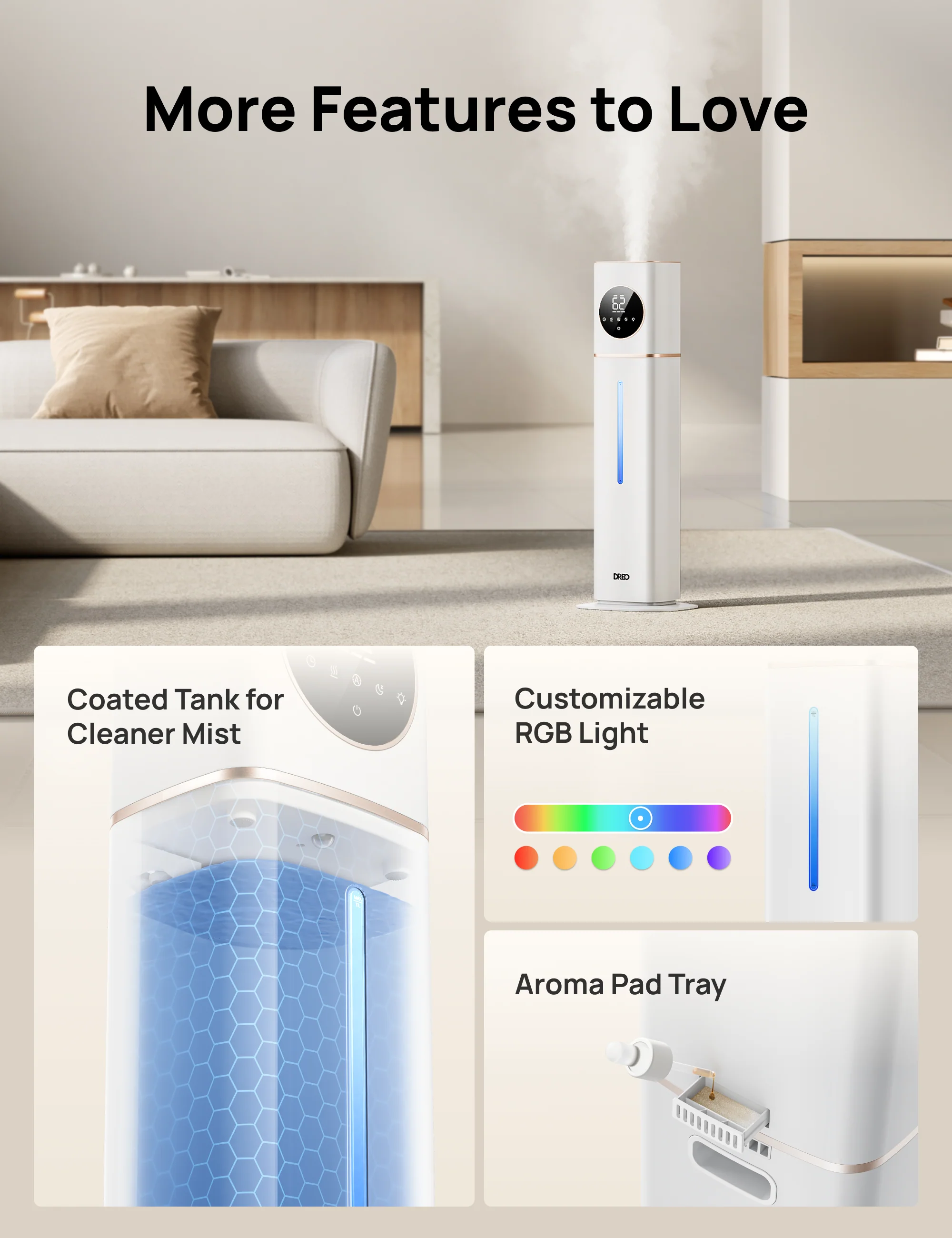 Smart Humidifier  HM735S 11L