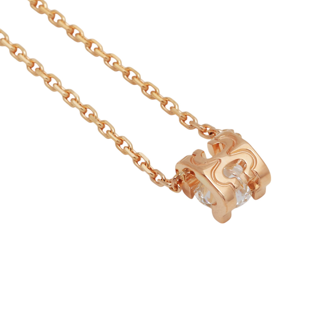 Cartier C Do Necklace 18K Rose Gold Diamond N7413300