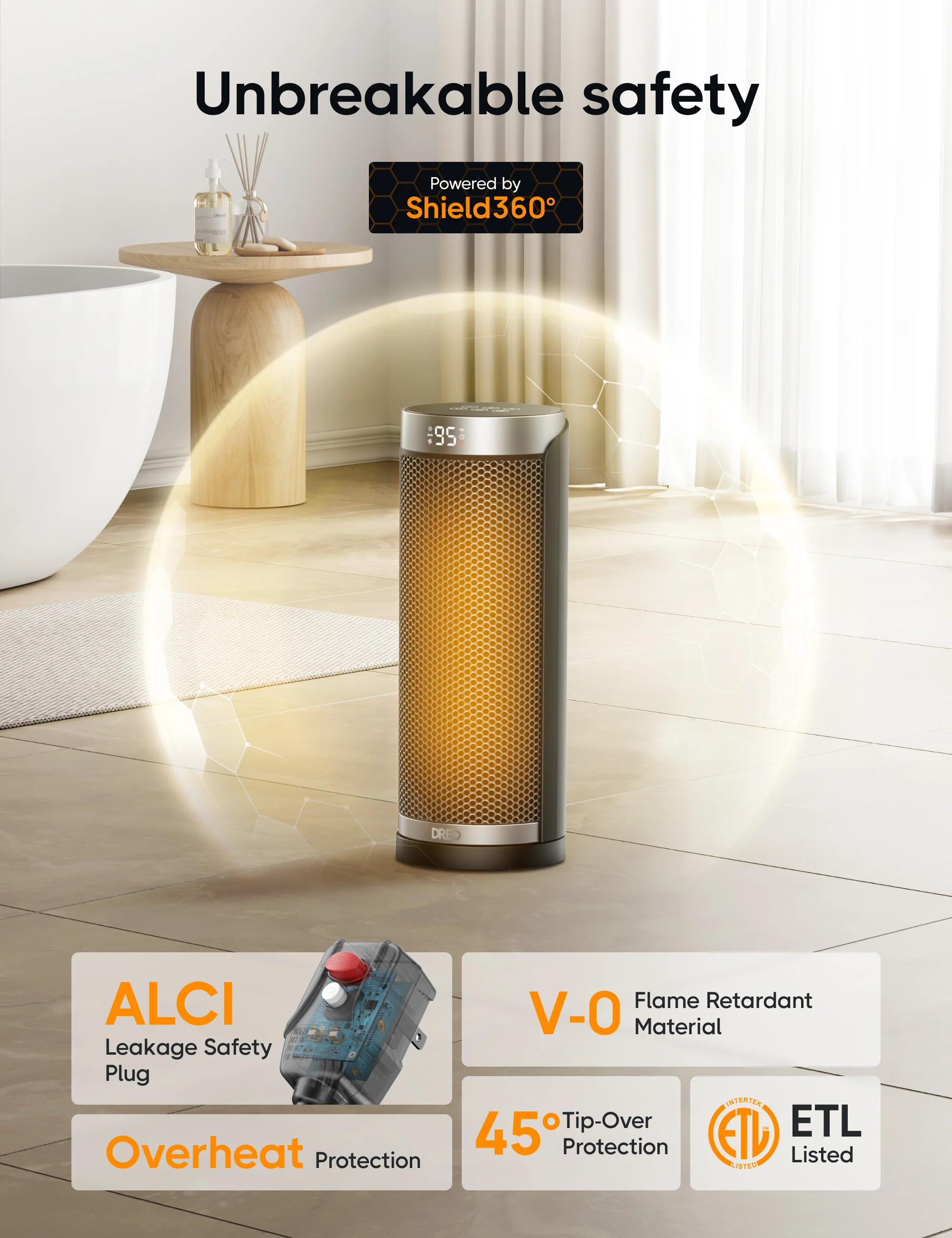 Space Heater Solaris Slim H3 (ALCI)