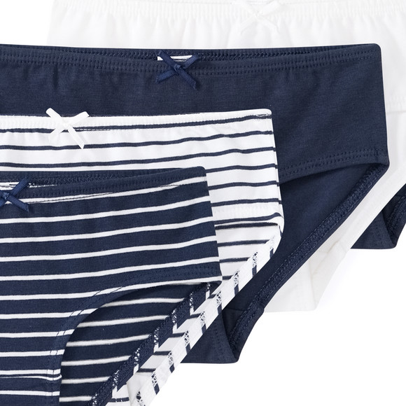 Famy 5 Mädchen Slips mit Bio-Baumwolle