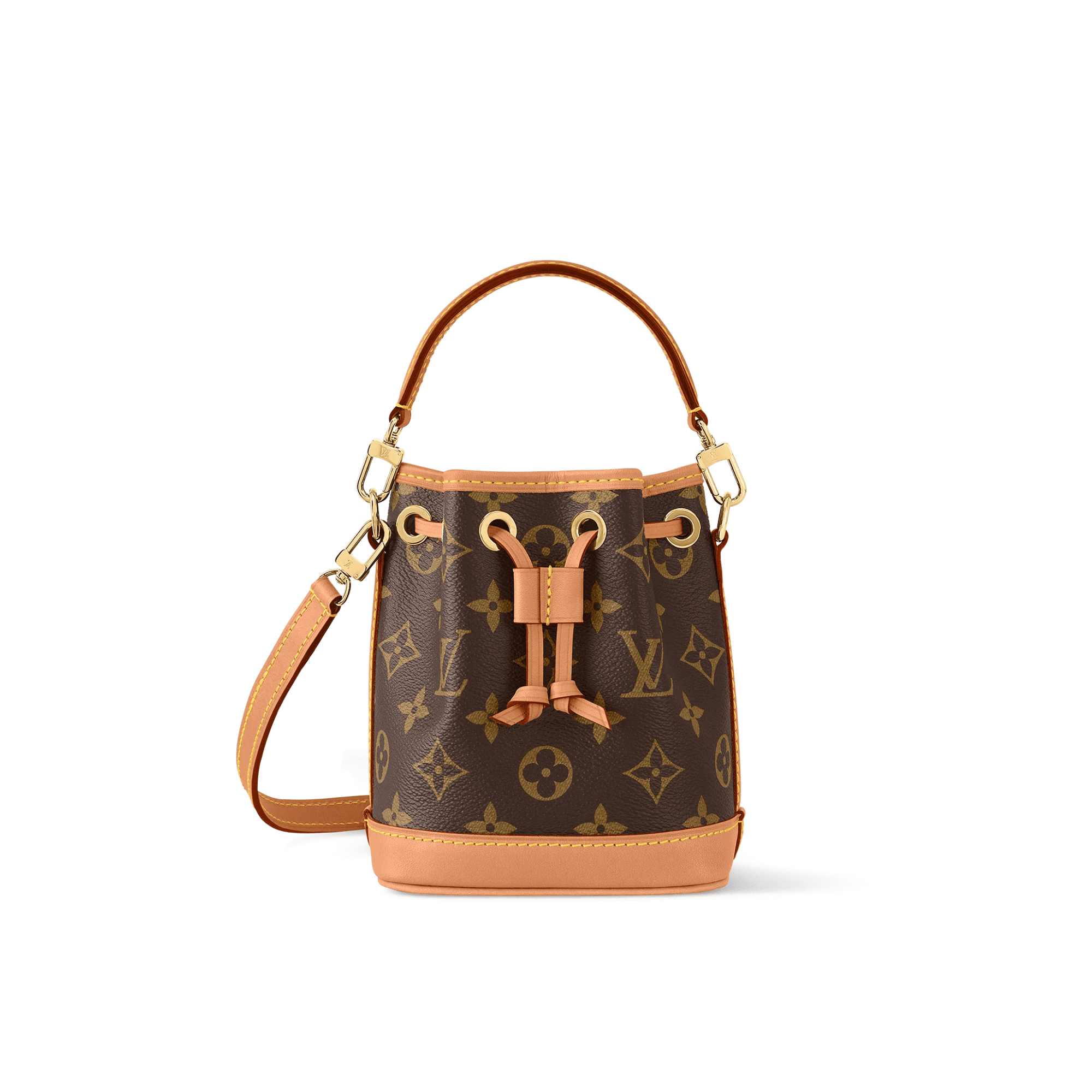 Louis Vuitton Nano Noé Monogram Small Leather Goods Monogram 16cm M81266