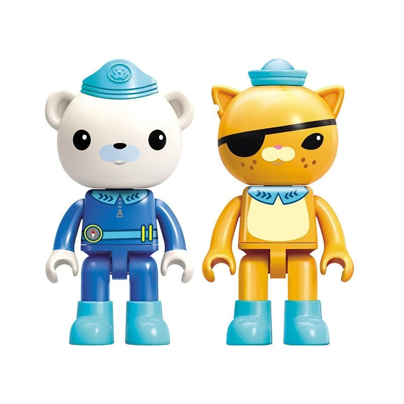 Octonauts Narwhal Boat Gup-s Building Blocks Toy Set