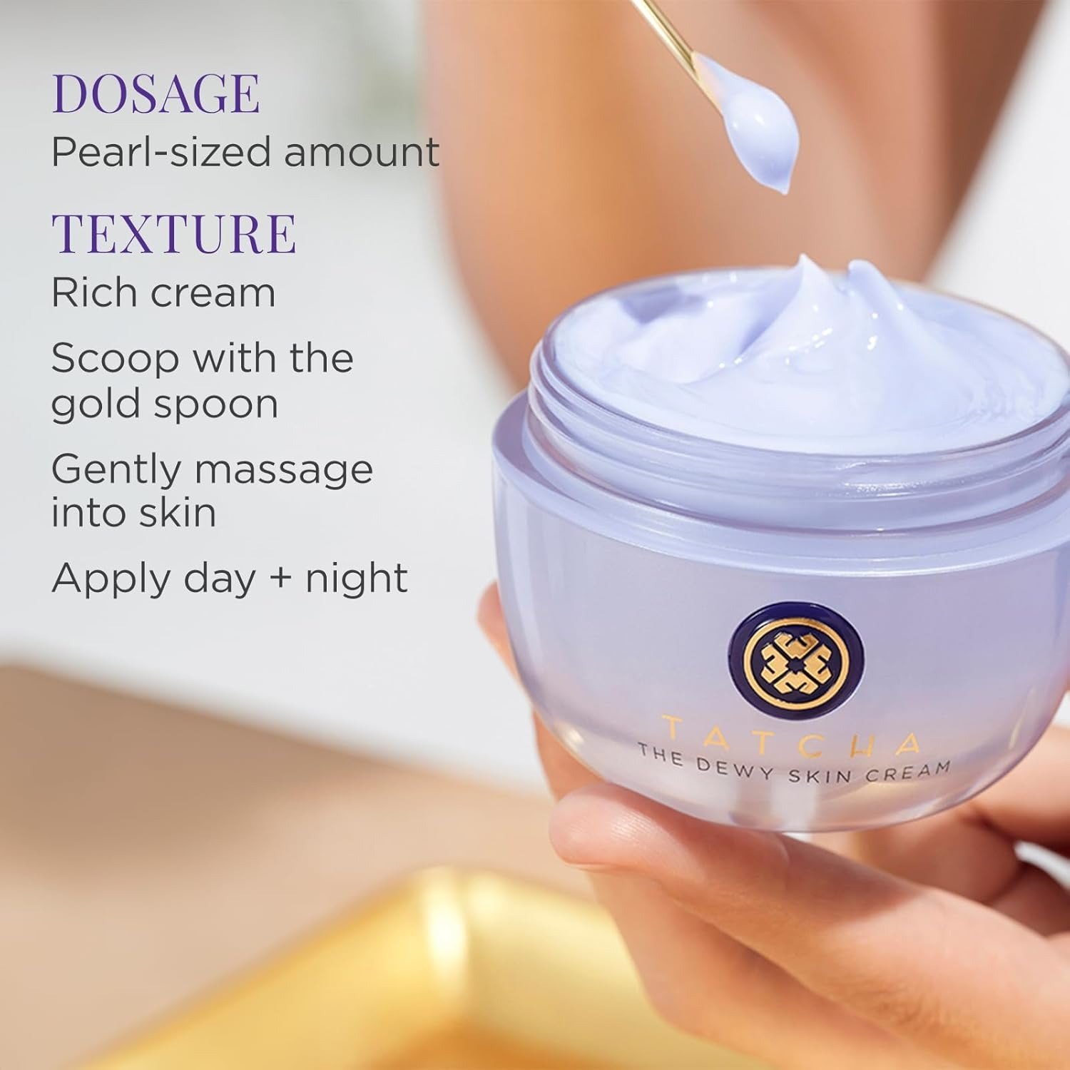 50 ML The Dewy Skin Cream | Rich Face Cream to Hydrate, Plump and Protect Dry and Combo Skin