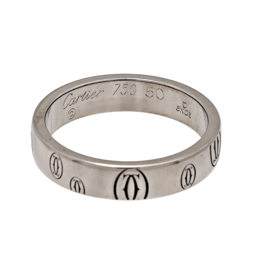 Cartier Happy Birthday Ring 18K White Gold B4050900