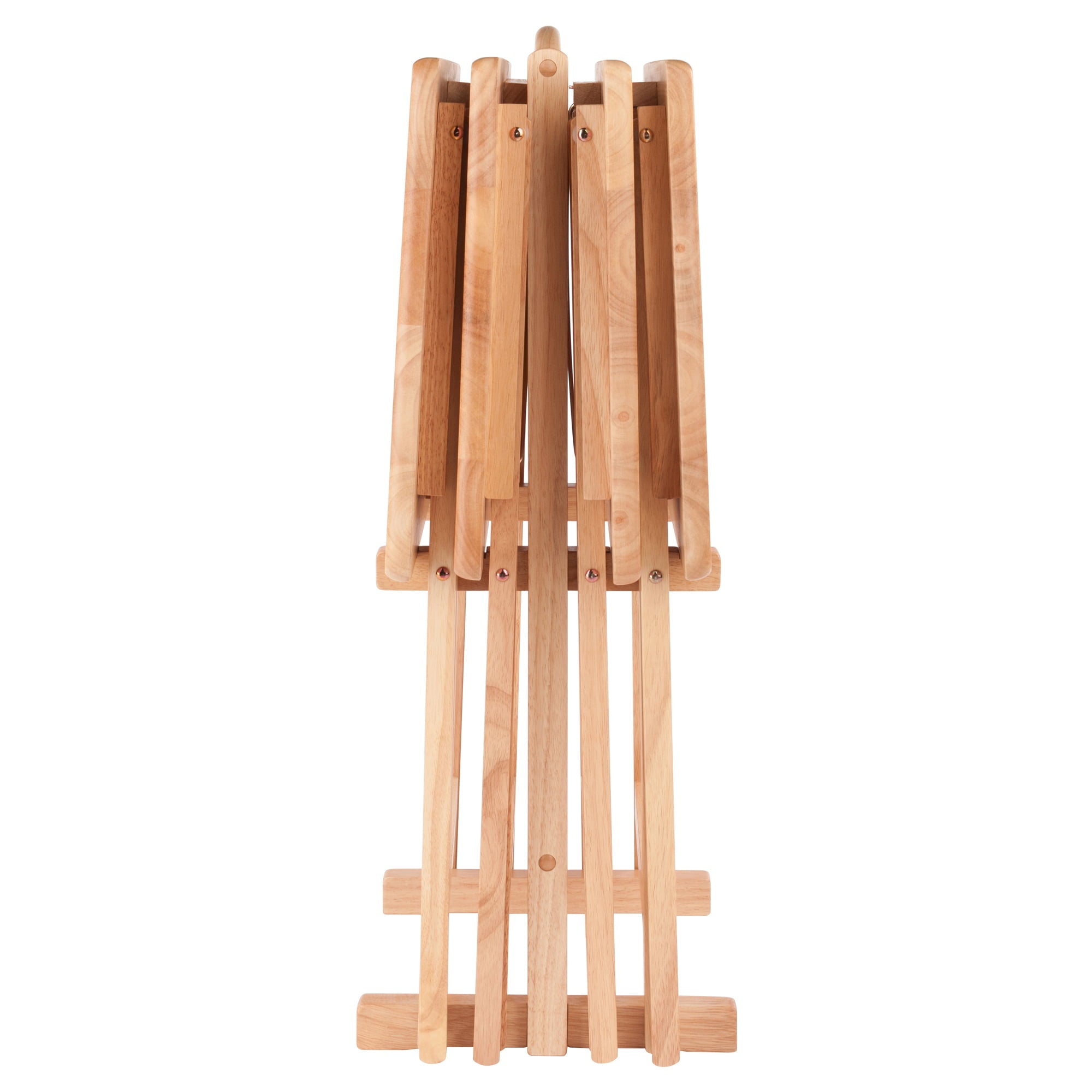Alex 5-PC Snack Table Set Natural