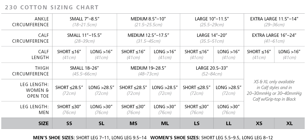 Sigvaris Cotton Men&s 20-30 mmHg Knee High MS / Black