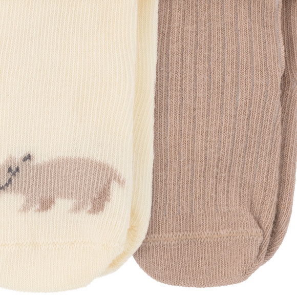 Topomini Pure Collection 2 Paar Newborn Socken mit Bio-Baumwolle