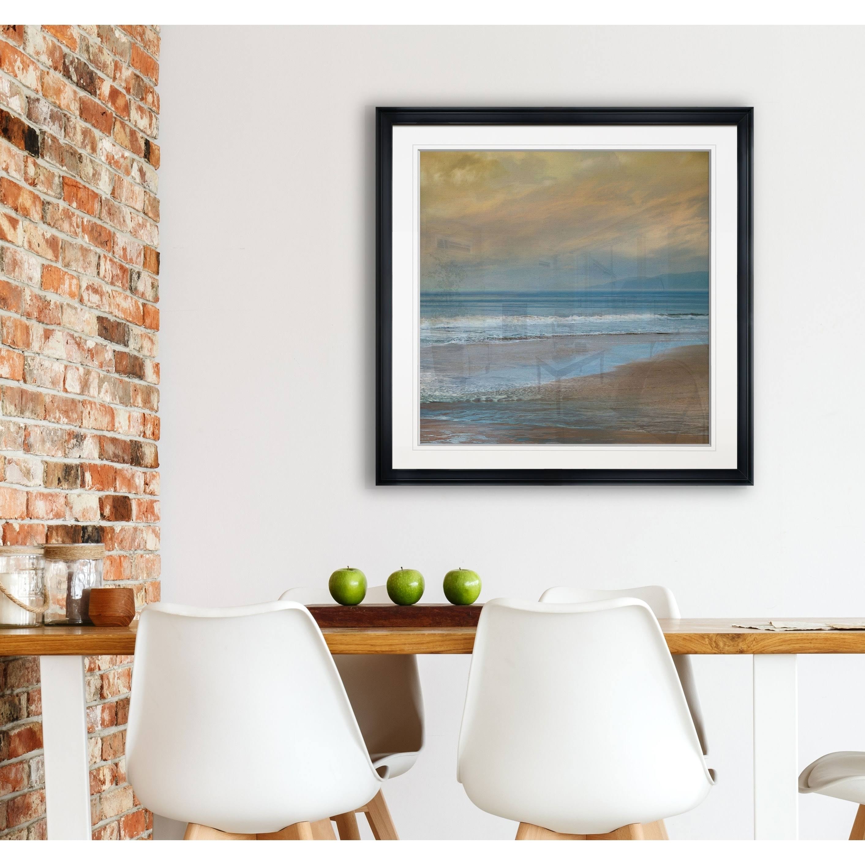 Golden Breezes -Framed Giclee Print - 22X22