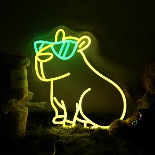 Moon Mushroom Neon Sign USB Powered For Wall Decor,Mushroom Dimmable Colored Light Up Signs for Girls room Living Room Kids Room Home Bar Party Decor