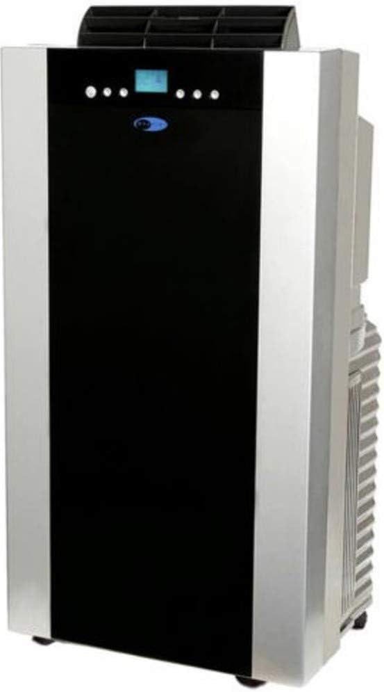 Whynter ARC-14S 14,000 BTU Dual Hose Portable Air Conditioner with Dehumidifier & Fan, 500 Sq Ft, Platinum/Black