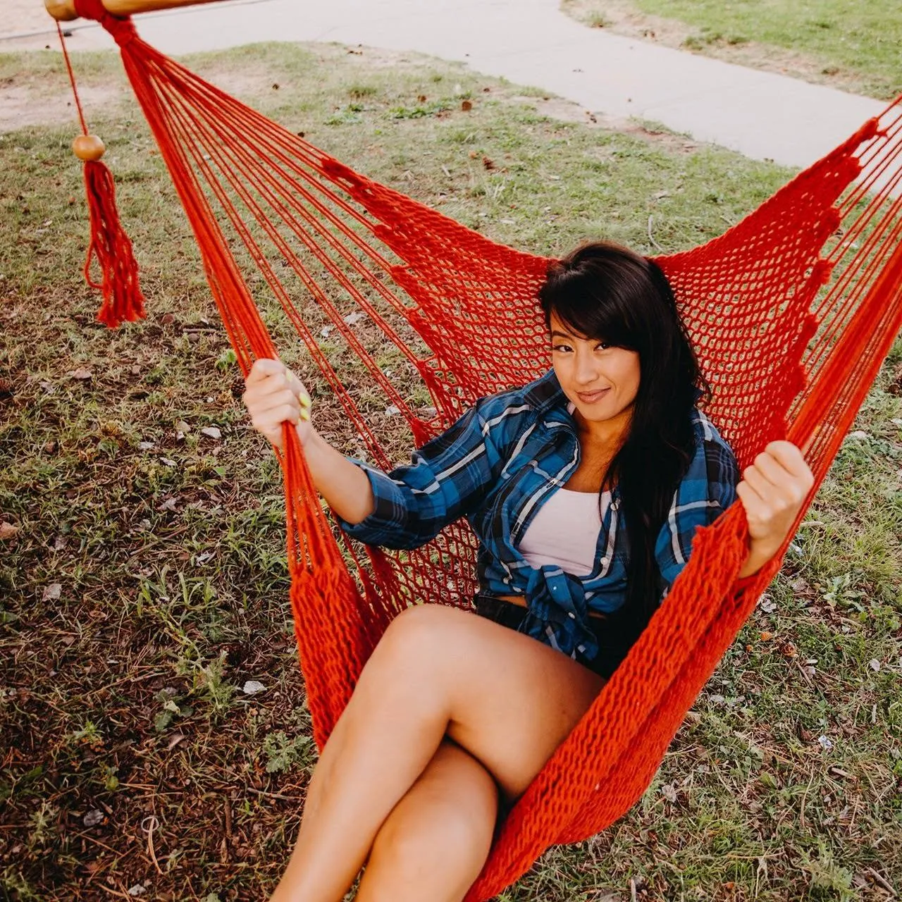 Bliss Island Rope Chair - Pink