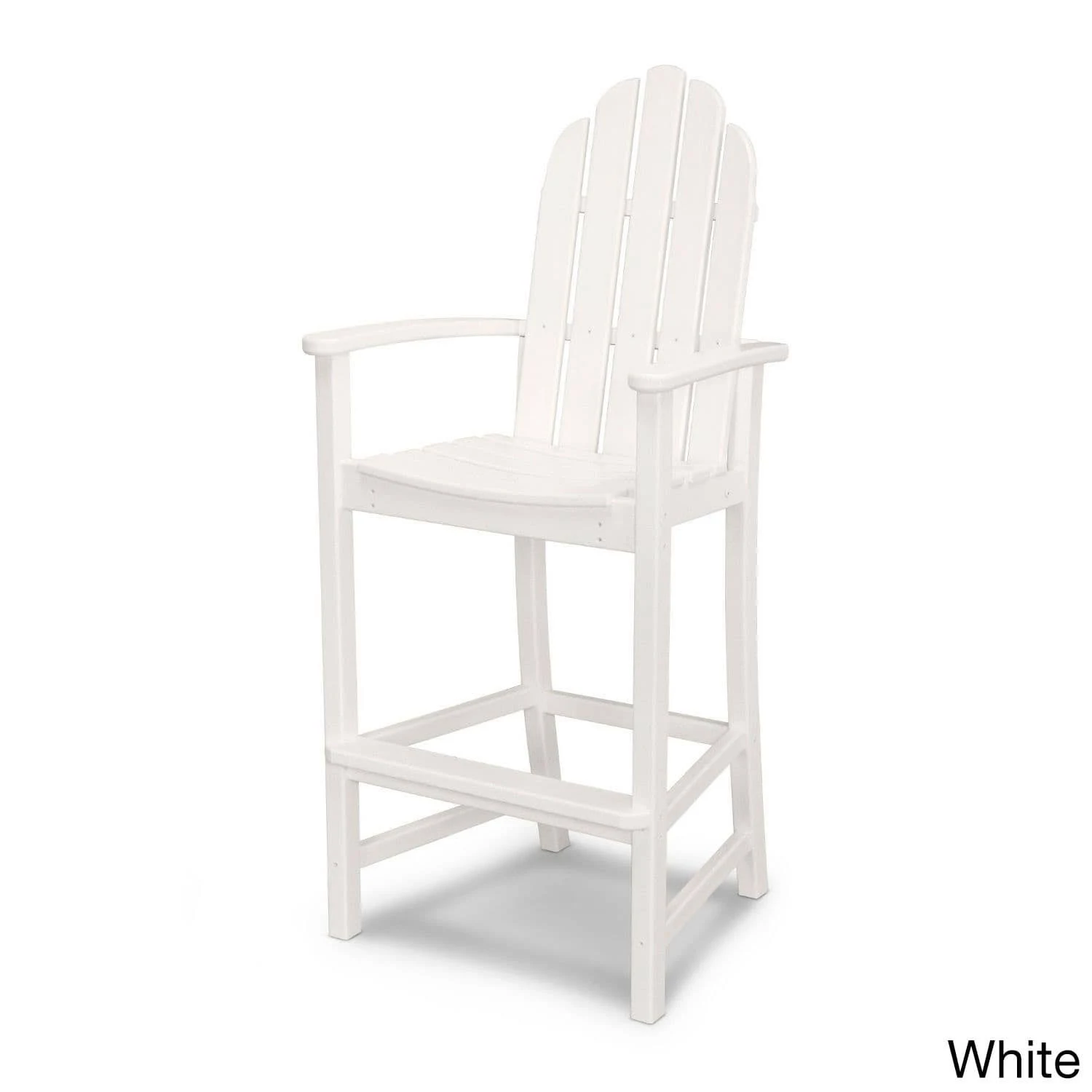 POLYWOOD Classic Adirondack Bar Chair - Sand