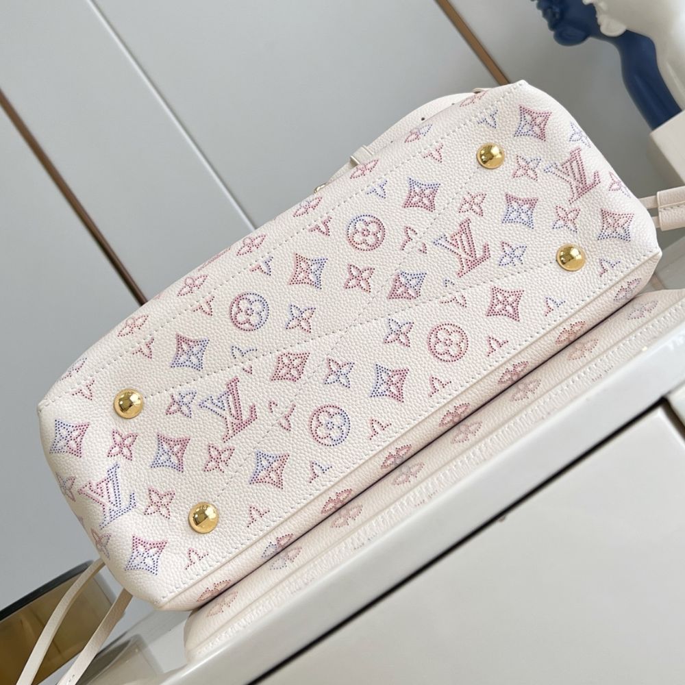 [Premium Quality] – Louis Vuitton Bella Tote Dream Cream 12.6 Inches M15116