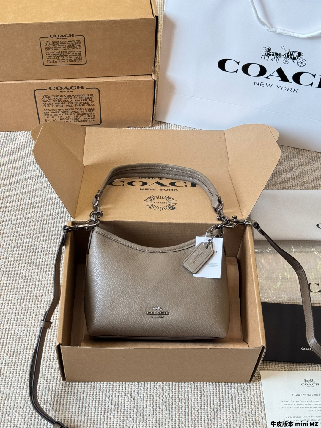 Coach's new laurel 19 hobo bag - cnluxepick