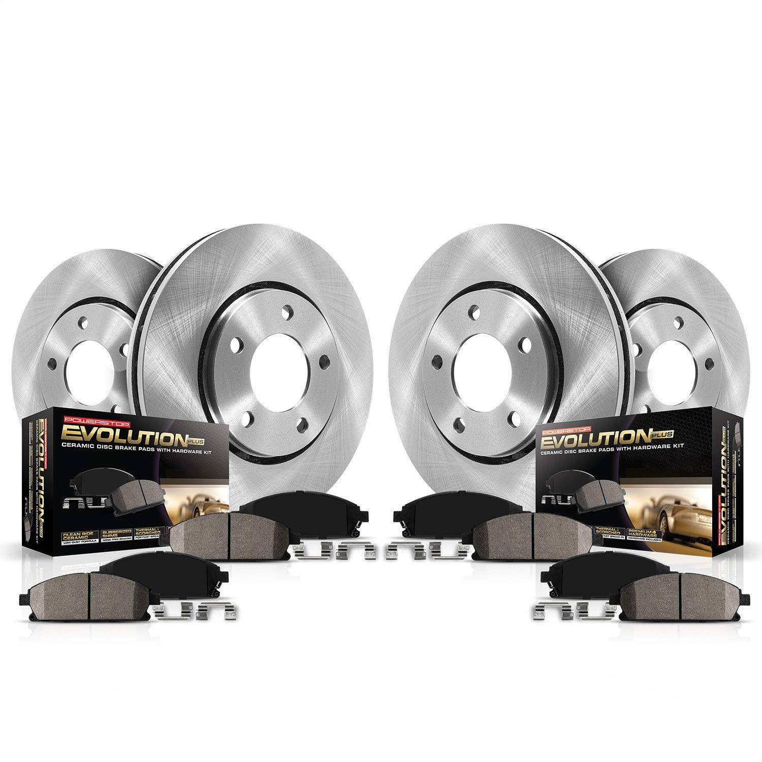 Brake Disc and Pad Kit, PowerStop KOE4486