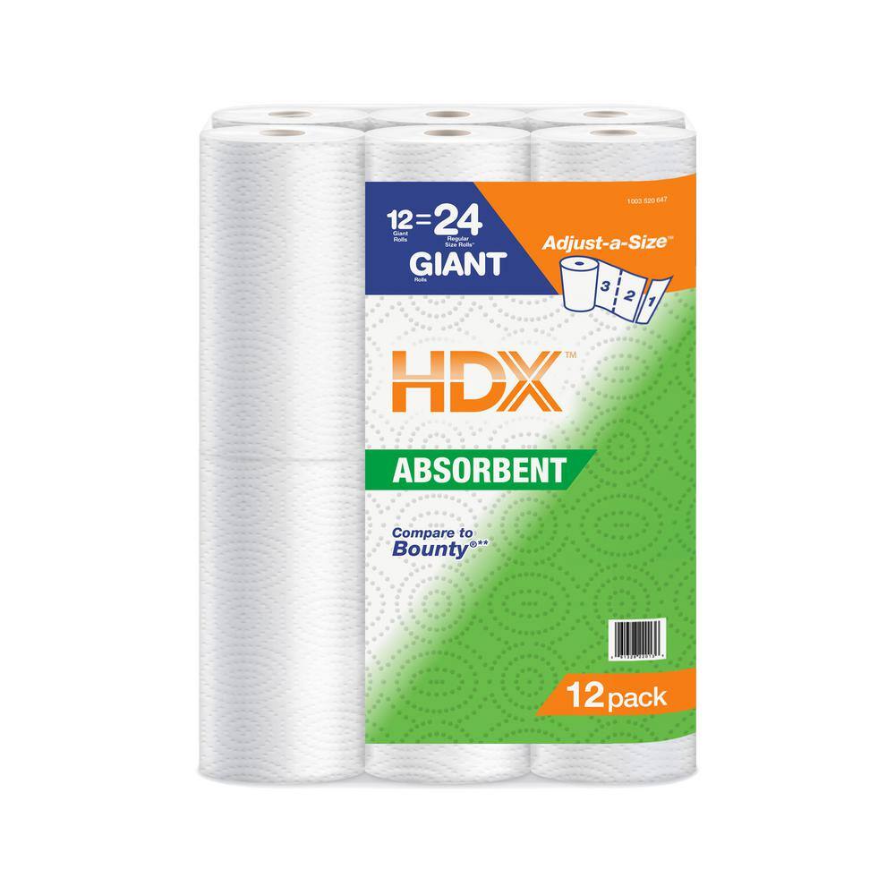 HDX Paper Towels (24-Roll) 22015