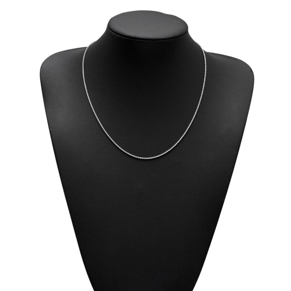 FRED Force 10 Necklace 18K White Gold 7B0232