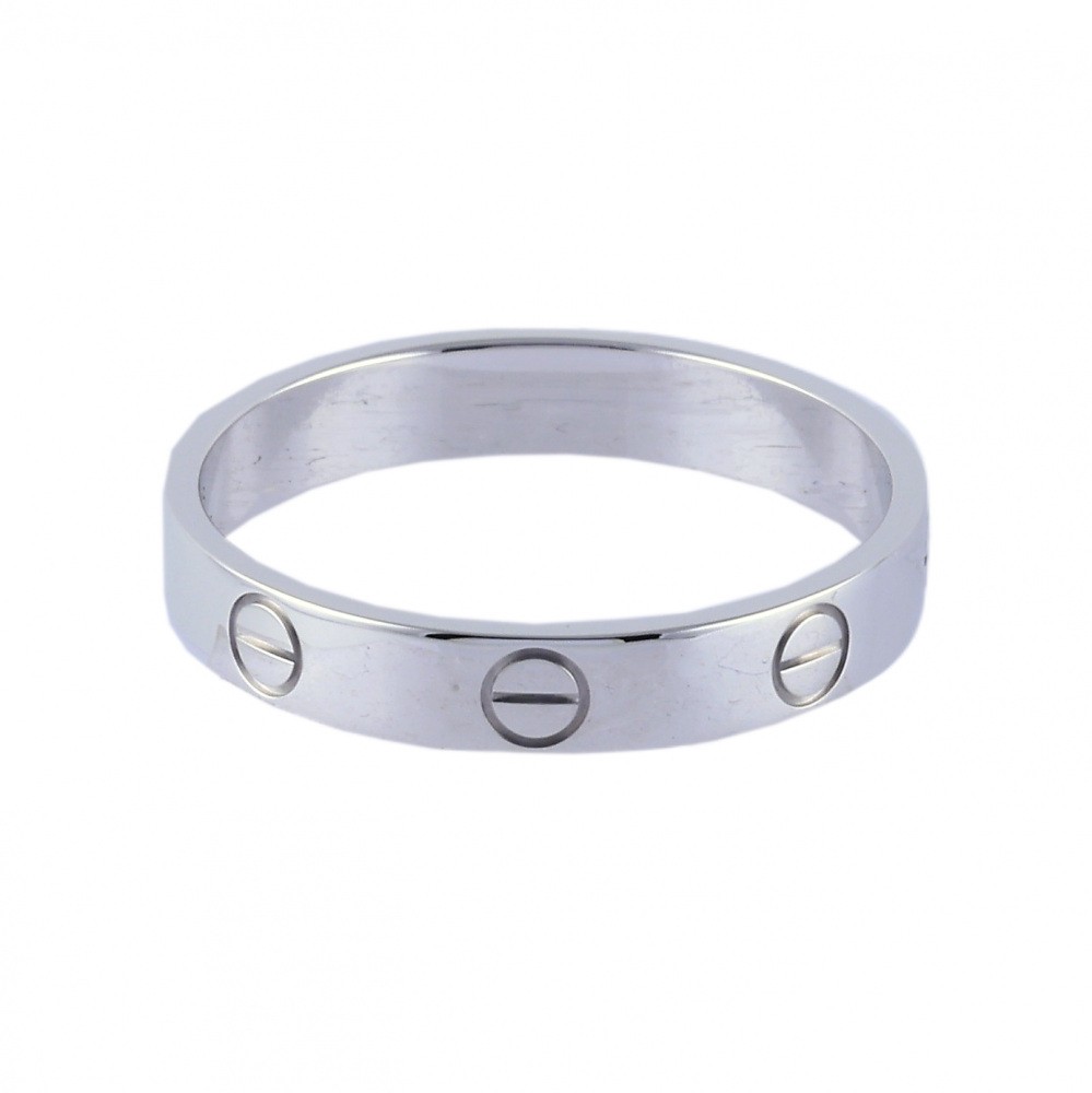 Cartier Love Ring 18K White Gold