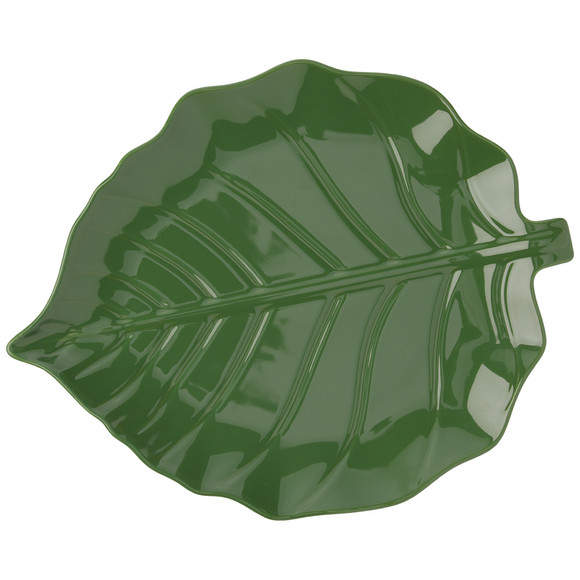 My Home Servierplatte in Blatt-Design