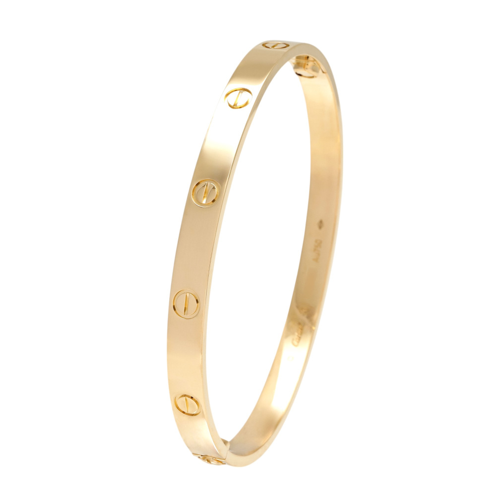 Cartier Love Classic Model Bracelet 18K Yellow Gold B6067500