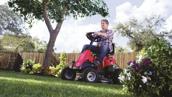 Troy-Bilt TB30 Remanufactured Riding Lawn Mower — 382cc Engine, 30″ Deck, 6-Speed