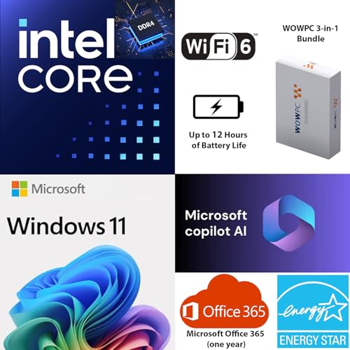 HP 14 Ultrabook • Back to School Limited Edition w/Microsoft 365 • Intel 4-Core CPU • 32GB RAM • 1.6TB Storage (128GB OnBoard w/ 512GB Portable Drive + 1TB OneDrive) • Rose Gold • Win 11