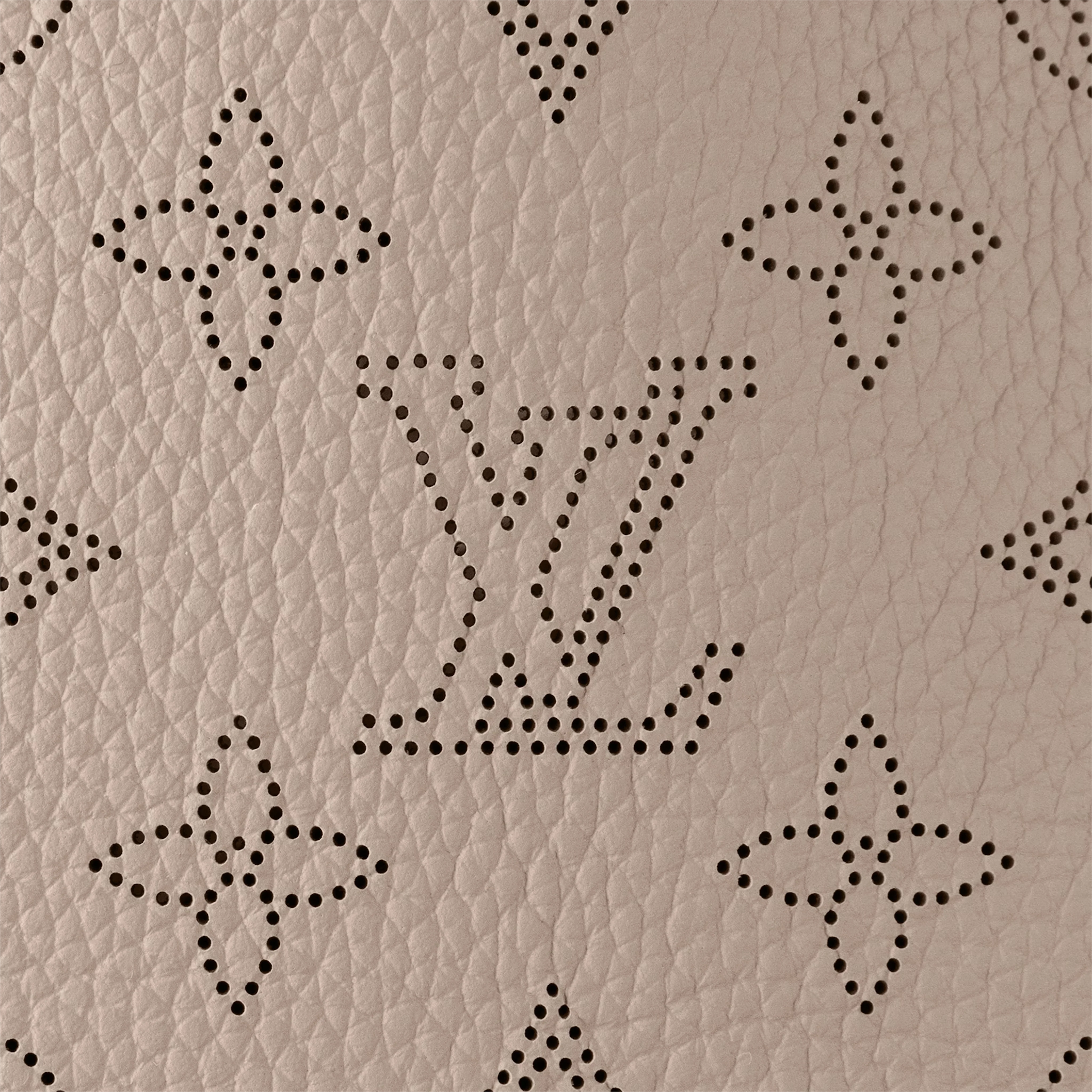 Louis Vuitton Mahina Leather Carmel Hobo Bag - Beige Galet