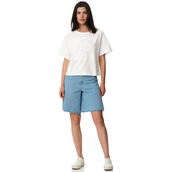 Gina Collection Damen T-Shirt mit Applikationen